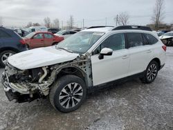 Subaru salvage cars for sale: 2015 Subaru Outback 3.6R Limited