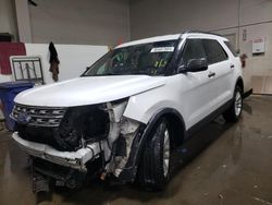 Ford salvage cars for sale: 2016 Ford Explorer