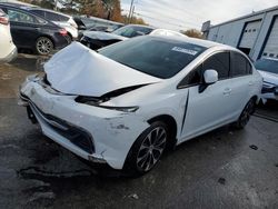 Honda Civic salvage cars for sale: 2013 Honda Civic LX