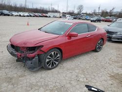 Honda Accord salvage cars for sale: 2016 Honda Accord EXL