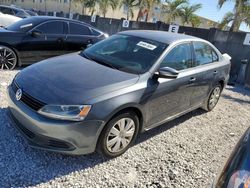 Volkswagen salvage cars for sale: 2014 Volkswagen Jetta SE