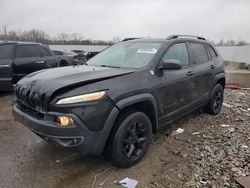 Jeep Cherokee salvage cars for sale: 2015 Jeep Cherokee Trailhawk