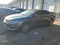 Chrysler salvage cars for sale: 2015 Chrysler 200 C