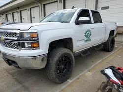 Chevrolet Silverado k1500 lt salvage cars for sale: 2015 Chevrolet Silverado K1500 LT