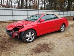 Toyota Camry Sola salvage cars for sale: 2008 Toyota Camry Solara SE