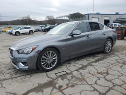 Infiniti salvage cars for sale: 2018 Infiniti Q50 Luxe