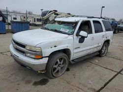 Chevrolet Tahoe salvage cars for sale: 2002 Chevrolet Tahoe K1500