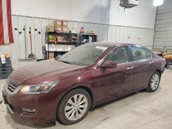 Salvage cars for sale from Copart Des Moines, IA: 2013 Honda Accord EXL