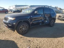 Jeep Grand Cherokee salvage cars for sale: 2018 Jeep Grand Cherokee Trailhawk