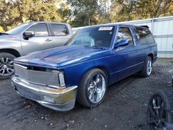 Chevrolet Blazer salvage cars for sale: 1992 Chevrolet Blazer S10