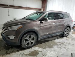 Salvage cars for sale from Copart Leroy, NY: 2013 Hyundai Santa FE GLS