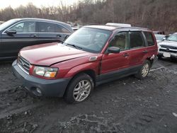 Subaru Forester salvage cars for sale: 2005 Subaru Forester 2.5X