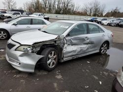 Toyota Camry salvage cars for sale: 2007 Toyota Camry LE