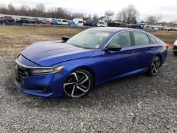 Honda salvage cars for sale: 2022 Honda Accord Sport SE