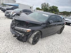 Honda salvage cars for sale: 2024 Honda Civic Sport