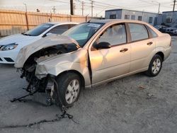 Ford Focus zx4 salvage cars for sale: 2006 Ford Focus ZX4