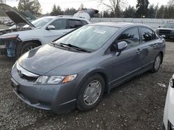 Honda Civic salvage cars for sale: 2009 Honda Civic Hybrid