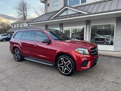 Mercedes-Benz gls-Class salvage cars for sale: 2017 Mercedes-Benz GLS 550 4matic