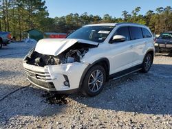 Toyota Highlander salvage cars for sale: 2019 Toyota Highlander SE