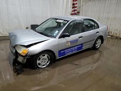 Honda salvage cars for sale: 2001 Honda Civic DX