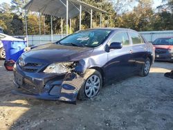 Toyota Corolla salvage cars for sale: 2013 Toyota Corolla Base