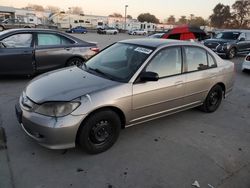 Honda Civic lx salvage cars for sale: 2004 Honda Civic LX