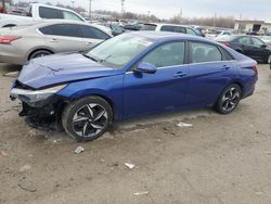 Salvage cars for sale from Copart Indianapolis, IN: 2022 Hyundai Elantra SEL