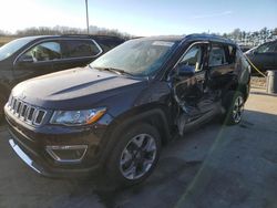 Jeep salvage cars for sale: 2018 Jeep Compass Limited