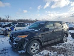 Ford Explorer salvage cars for sale: 2013 Ford Explorer Police Interceptor