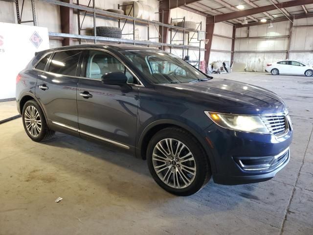 2016 Lincoln MKX Reserve