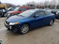 Honda salvage cars for sale: 2012 Honda Civic EX