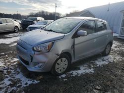 Mitsubishi salvage cars for sale: 2015 Mitsubishi Mirage DE