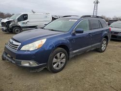 Subaru Outback salvage cars for sale: 2011 Subaru Outback 2.5I Premium