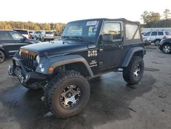 Jeep Wrangler Sport salvage cars for sale: 2013 Jeep Wrangler Sport