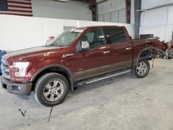 Ford salvage cars for sale: 2015 Ford F150 Supercrew