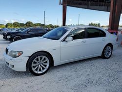 BMW 7 Series salvage cars for sale: 2008 BMW 750 LI