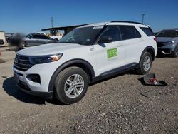 Ford Explorer salvage cars for sale: 2022 Ford Explorer XLT