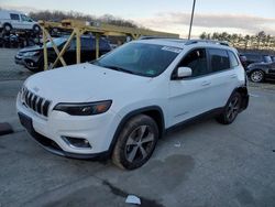 Jeep salvage cars for sale: 2019 Jeep Cherokee Limited