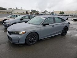 Salvage cars for sale from Copart Martinez, CA: 2025 Honda Civic Sport
