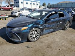 Salvage cars for sale from Copart Albuquerque, NM: 2021 Toyota Camry XLE