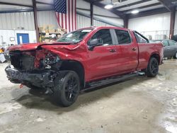 Chevrolet Silverado ltd k1500 lt tr salvage cars for sale: 2022 Chevrolet Silverado LTD K1500 LT Trail Boss