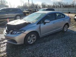 Salvage cars for sale from Copart Columbus, OH: 2015 Honda Civic LX