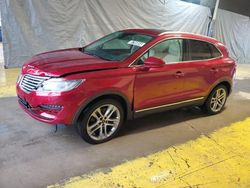 Salvage cars for sale from Copart Indianapolis, IN: 2015 Lincoln MKC