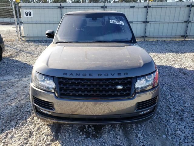 2016 Land Rover Range Rover Supercharged