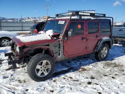 Salvage cars for sale from Copart Colorado Springs, CO: 2013 Jeep Wrangler Unlimited Sport