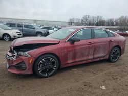 KIA k5 salvage cars for sale: 2022 KIA K5 GT Line