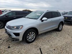 Volkswagen Touareg salvage cars for sale: 2016 Volkswagen Touareg Sport