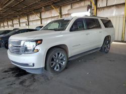 Chevrolet Suburban salvage cars for sale: 2015 Chevrolet Suburban C1500 LTZ