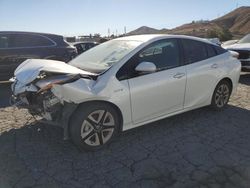 Salvage cars for sale from Copart Colton, CA: 2017 Toyota Prius