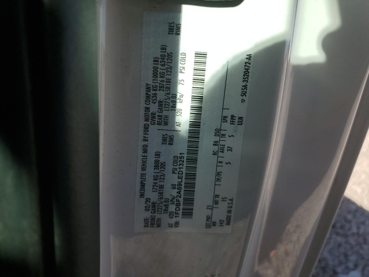2020 Ford F250 Super Duty